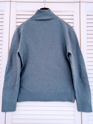 Drykorn for Beautiful People, Rollkragenpullover, Größe: S M, blau, türkis, aqua