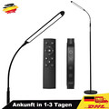 LED Stehlampe Wohnzimmer Stehleuchte Dimmbar Flexibler Schwanenhals Leselampe DE