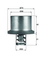 Thermostat Kühlwasser Kühlmittel für Porsche Mahle Thd289 2007 - 2010