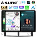 2K 13.1" 4G+64G Android 14 CarPlay Autoradio GPS Für Jeep Grand Cherokee WJ/WG