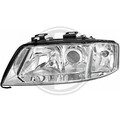 1x Diederichs Hauptscheinwerfer H1 H7 Links passend für Audi A6 BJ bis 09/1999
