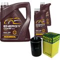 MANN-FILTER Ölfilter 7L MANNOL 5W-30 Energy Combi LL für Audi A3 1.8 TFSI 2.0 VW