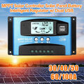 30A 50A 100A MPPT PWM Solar Ladegerät Controller Panel Regler USB Digital LCD 