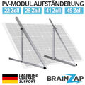 Solar Modul Panel PV Balkonkraftwerk Aufständerung Ständer Halterung 45" 114 cm