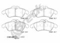 BRECK 23990 00 703 10 Bremsbelagsatz, Scheibenbremse für MERCEDES-BENZ VW