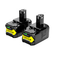2X 5,0Ah 18V Für Ryobi 18 Volt Lithium Ionen Akku One+ Plus P104 P108 RB18L50