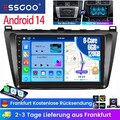 KAM+ 9" Autoradio Für Mazda 6 GH GG 2007-2012 Android14 GPS Navi WIFI RDS BT FM
