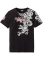 T-Shirt Slim Fit Gr. 52/54 L Schwarz Herrenshirt Kurzarmshirt Oberteil Neu*