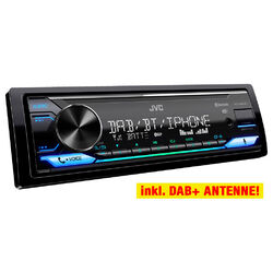JVC KD-X482DBT Auto Radioset für VW Golf 1/2/3