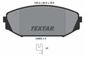 TEXTAR Bremsbelagsatz, Scheibenbremse 2480501 für HONDA