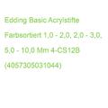 Edding Basic Acrylstifte-set Farbsortiert 1 Set 4-CS12B (4057305031044)
