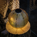 Solarlampe Außenleuchte Gartendeko LED Erdspieß Kugellampe orientalisch H 38cm