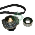 1x Wasserpumpe + Zahnriemensatz Schaeffler INA 530 0009 30 passend für FIAT
