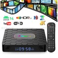2025 Android 14 Smart TV BOX 32/64/128GB Dual WIFI Netzwerk Media Player BT5.0