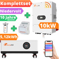 Solaranlage Komplettpaket 10kW mit Speicher 5,12kWh Wechselrichter Set Felicity