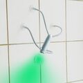 Lampe Figur Helfer Schreibtisch Helfer Tischleuchte Farbwechsel LED Lenser RGB