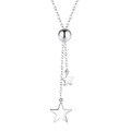 Halskette mit Anhänger Sterne Sterling Silber 925 Damen Mädchen Stern