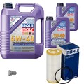 MAHLE Ölfilter 7 L LIQUI MOLY 5W-40 High Tech für VW Golf VII 2.0 GTI Beetle