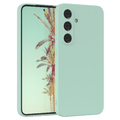 Handyhülle für Samsung Galaxy S24 FE Silikon Cover Schutz Handy Case Mintgrün