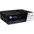 Original HP 131A  U0SL1AM Toner Set cyan magenta gelb 3 Stück