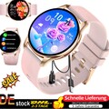 Für Xiaomi Android Smartwatch Damen Bluetooth Anruf Blutdruck Herzfrequenz