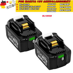 FÜR MAKITA ORIGINAL BL1850B AKKU 18 VOLT, 5,0 AH 197280-8 BL1830B BL1840B AKKU