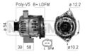ERA Lichtmaschine Generator Lima 210707A für SMART FORTWO 450 CITY CDI 300 301