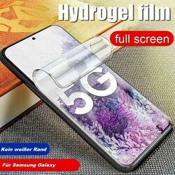 2x Panzerfolie Samsung Galaxy Hydrogel Schutzfolie Displayschutz Full Glue🔥SONDERANGEBOT🔥 2x Hydrogel Folie 🔥 BLITZVERSAND🔥