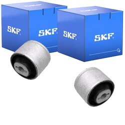 2X SKF QUERLENKERLAGER BUCHSE HINTERACHSE UNTEN passend für VOLVO S60 S80 V70 XC