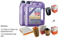 MAHLE Inspektionspaket 10 L LIQUI MOLY 5W-40 High Tech für Fiat Ducato Kasten