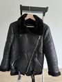 Kunstlederjacke Zara Bikerjacke