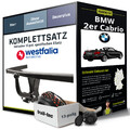 Anhängerkupplung WESTFALIA starr für BMW 2er Cabrio +E-Satz NEU PKW