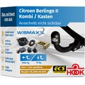 ANHÄNGERKUPPLUNG für Citroen Berlingo II L1 08-11 starr HOOK +7pol E-Satz ECS