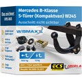 ANHÄNGERKUPPLUNG starr passt für Mercedes B-Klasse 05-11 +13pol E-Satz ECS