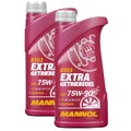 2 LITER GETRIEBEÖL MANNOL SAE 75W-90 API GL 4/GL 5 LS SCHALTGETRIEBEÖL