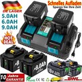 4X 8000mAh für Makita Akku 18V BL1860B BL1850B BL1830 BL1860 BL1890 Ladegerät DE