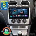 4G+64G DAB+ Android 14 Autoradio CarPlay GPS FM Für Ford Focus Transit MK7 S-Max