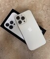 Apple iPhone 13 Pro  - Silber / Weiß  (Ohne Simlock) (Dual SIM), wie Neu, 128GB.