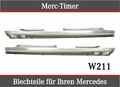 Mercedes-Benz W211 E-Klasse Voll Schweller Paar Reparaturblech Set Links Rechts