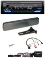 JVC Bluetooth DAB USB Lenkrad Autoradio für Ford Mondeo Focus anthrazit