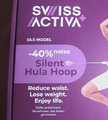 Swiss Activa+  Smart Hula Hoop Reifen Erwachsene mit Gewicht und Noppen Flieder