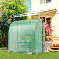 Gewächshaus Tomatengewächshaus Gartenhaus Treibhaus Foliengewächshaus 2x1x2m