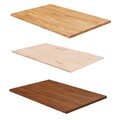 Tischplatte Quadratisch/Rechteck Schreibtischplatte Holzplatte Massivholz Platte