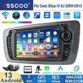 DVR Android 14 Autoradio Carplay GPS WIFI RDS BT Für Seat Ibiza IV 6J 6P 2009-13