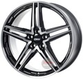 4x Alufelgen CMS C29 diamant schwarz 8,5x20 ET45 LK5 108 20 Zoll Felgen Alu