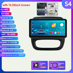 10.33" 8Kern Android 13 Autoradio GPS Nav für Opel Vivaro B bj 2014-2018 CarPlay