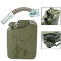 20 Liter Metallkanister Metall Benzinkanister Kraftstoffkanister Set + Ausgießer