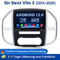 Für Mercedes Benz Vito 3 W447 10.33" Android 12 Autoradio Nav GPS Carplay 2+64GB