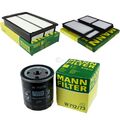 MANN-FILTER Inspektionspaket Filtersatz passend für Mazda 5 2.0 1.8 3