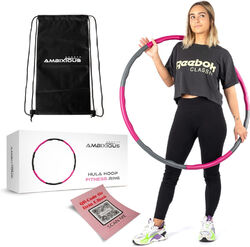 Ambixious Sports®● Fitness Hula Hoop Reifen für Erwachsene und Kinder